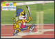 Inde India 2008 Mint Unused Postcard Youth Commonwealth Games, Tiger, Mascot, Athletics, Sport, Sports - Inde