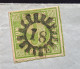 Bayern, Brief AUGSBURG 1855 Mühlkreistempel 18 Nach Freiburg, Mi 5d Type III - Cartas & Documentos