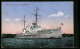 AK Kriegsschiff SM Kreuzer Seydlitz Im Hafen  - Warships