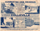 Catalogue 1939 - COLLEVILLE à Châteauroux (36) - Ruche Apiculture Abeille - Pas Carte Postale - - Chateauroux