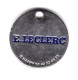 Jeton De Caddie En Métal - Leclerc - Hypermarché - Grande Surface - E. Leclerc - Trolley Token/Shopping Trolley Chip