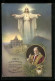 AK Papst Pius XI., Christus über Dem Petersdom Und Golgatha  - Papes