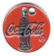 Jeton De Caddie En Métal - Buvez Coca-Cola - Trolley Token/Shopping Trolley Chip