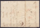 L. Càd NAMUR /10 NOV 1836 Pour BOUVIGNES - Griffes [SR] (rare En 1836) + "APRES LE DEPART" (au Dos: Càd Arrivée DINANT) - 1830-1849 (Independent Belgium)