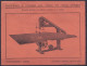 Carte Pub 'Machines à Coudre, à Couper, à Mesurer A. Gruwier" Affr. PREO 5c Lion Héraldique [BRUXELLES /1930/ BRUSSEL] P - Typos 1929-37 (Lion Héraldique)