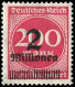 Deutsches Reich, 1923, 309A P F, Ungebraucht - Sonstige & Ohne Zuordnung