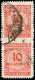 Deutsches Reich, 1923, 318 B, Gestempelt, Paar - Other & Unclassified