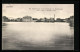 AK Coburg, Überschwemmte Callenberger- Und Raststrasse Im Hochwasser 1909, Mit Häuser-Panorama  - Floods
