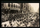 Foto-AK Nürnberg, Kaiserstrasse Ecke Adlerstrasse, Militär-Parade  - Nürnberg