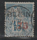 BENIN - N°15 Obl (1892) 75 Sur 15c Bleu - Signé Calves Et Autres - Oblitérés