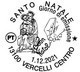 ITALIA - Usato - 2021 - Natale - Madonna Del Cane, Di Bernardino Lanino - In Trono Con S.Bernardino E S.Francesco - B - 2021-...: Gebraucht