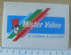 AUTOCOLLANT MISTER VIDEO - LE CINEMA A LA CARTE - Stickers