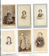 Delcampe - 67 - Lot De 21 Photos Anciennes ( Av. 1900 )  De Divers Studios De Strasbourg ( Bas-Rhin ) - Old (before 1900)