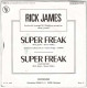 Rick James - Super Freak (Part. 1 & 2). Single - Otros & Sin Clasificación