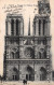 75-PARIS EGLISE NOTRE DAME-N°5156-E/0313 - Kirchen