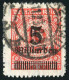 Deutsches Reich, 1923, 334 B, Gestempelt - Other & Unclassified
