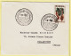 06024 / ⭐ ◉ Berceau Aviation Cinquantenaire Kilomètre Bouclé Par FARMAN ISSY-les-MOULINEAUX 13 Janvier 1958  - Commemorative Postmarks