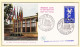 06021 / F.D.C EUROPA Palais Conseil De L'EUROPE 1er Premier Jour Emission STRASBOURG 13 Septembre 1957 FDC - 1950-1959