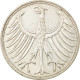 République Fédérale Allemande, 5 Mark, 1958, Hamburg, Argent, TTB, KM:112.1 - 5 Mark