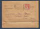 Cachet TELEGie MILITre  6e SECTion D' ETApes  Sur Semeuse Croix Rouge - 1877-1920: Semi Modern Period