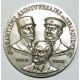 Médaille Argent 40° Anniv. Du Débarquement 1944-1984 Par R.TSCHVDIN - Royal / Of Nobility