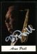 AK Musiker Arne Prill Mit Saxophon, Autograph  - Musique Et Musiciens