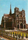 80 - Amiens - La Cathédrale Notre Dame - Automobiles - CPM - Voir Scans Recto-Verso - Amiens