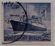 Berlin Poste Obl Yv:111/112 Lancement Du Paquebot Berlin (Beau Cachet Rond) 112 Dents Courtes - Usados