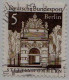 Berlin Poste Obl Yv:246/252 Edifices Allemands (Belle Obl.mécanique) - Gebraucht