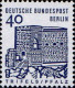 Berlin Poste N** Yv:219/225 Edifices Allemands - Nuevos