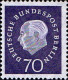 Berlin Poste N** Yv:162A/166 Bundespräsident Theodor Heuss - Unused Stamps