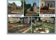 VANNES 56 - Les Jardins De Vannes Fleur Château Parterre Carte Vierge - Vannes