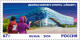 2024 3443 Russia The 10th Anniversary Of The XXII Winter Olympic Games In Sochi - Sports Facilities MNH - Unused Stamps