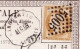 ALGERIE KARGUENTAH Carte Postale (pli) Convoyeur Station 13/02/1873 GC 5005 Alger Sur N° 55 TTB - 1849-1876: Klassik
