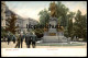 ALTE POSTKARTE DÜSSELDORF CORNELIUS DENKMAL 1906 HERREN MÄNNER HUT SPAZIERSTOCK FRACK Monument Ansichtskarte AK Postcard - Duesseldorf