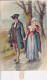 CARTE BIBLIOTHEQUE  D R G M  213 466     COUPLE EN RELIEF      CARTE A SYSTEME - Dreh- Und Zugkarten