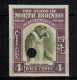 NORTH BORNEO - 1939 4c IMPERFORATE PLATE PROOF,Proboscis Monkey Primate,2v Exhibit Items (**) VERY RARE - St.Vincent (1979-...)