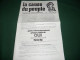 PROPAGANDE 68 : LA CAUSE DU PEUPLE N ° 5  JOURNAL DE FRONT POPULAIRE , 29 MAI 1968 - 1950 à Nos Jours