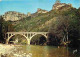 48 - Les Gorges Du Tarn - Le Pont De La Muse Au Rozier Et Le Rocher De Capluc - CPM - Voir Scans Recto-Verso - Gorges Du Tarn