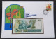 Brazil Heitor Villa-Lobos Birth Centenary 1988 Musical Instruments Music FDC (banknote Cover) *rare - Brieven En Documenten