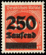 Deutsches Reich, 1923, 296 DD, Postfrisch - Autres & Non Classés