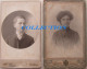 LOT 2 X CDV BUCURESCI - GOVORA 1880, Calea RAHOVEI, Fotograf  ATHEN - Ovessa,TANASESCU, Very Rare - Anciennes (Av. 1900)