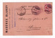 Carte Postale 1897 Lausanne Suisse Madère Blandy Reims Marne Glas Cholet Wine Vin - Storia Postale