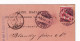 Carte Postale 1897 Lausanne Suisse Madère Blandy Reims Marne Glas Cholet Wine Vin - Lettres & Documents