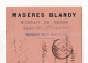 Carte Postale 1897 Lausanne Suisse Madère Blandy Reims Marne Glas Cholet Wine Vin - Lettres & Documents