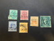(stamps 17-5-2024) Very Old Australia Stamp - Selection Of 6 PERFIN Stamps (perforée) As Seen On SCANS - Perforés