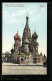 AK Moskau, Cathedrale Vassili Blagenoi  - Russie