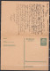⁕ Germany, Deutsches Reich 1933 ⁕ Stationery Postcard Reply Card / Antwortkarte ERFURT - Alassio ⁕ See Scan - Postcards