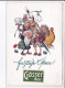 PUBLICITE : Bières GOSSER - Illustrée Par KUTZER (nains - Gnomes - Animaux) - Très Bon état - Werbepostkarten