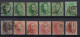 Likwidatie Getande Medaillons ( 12 X ) Tanding Niet Nagezien  ; Details & Staat Zie 2 Scans !  LOT 183 - 1863-1864 Medaillen (13/16)